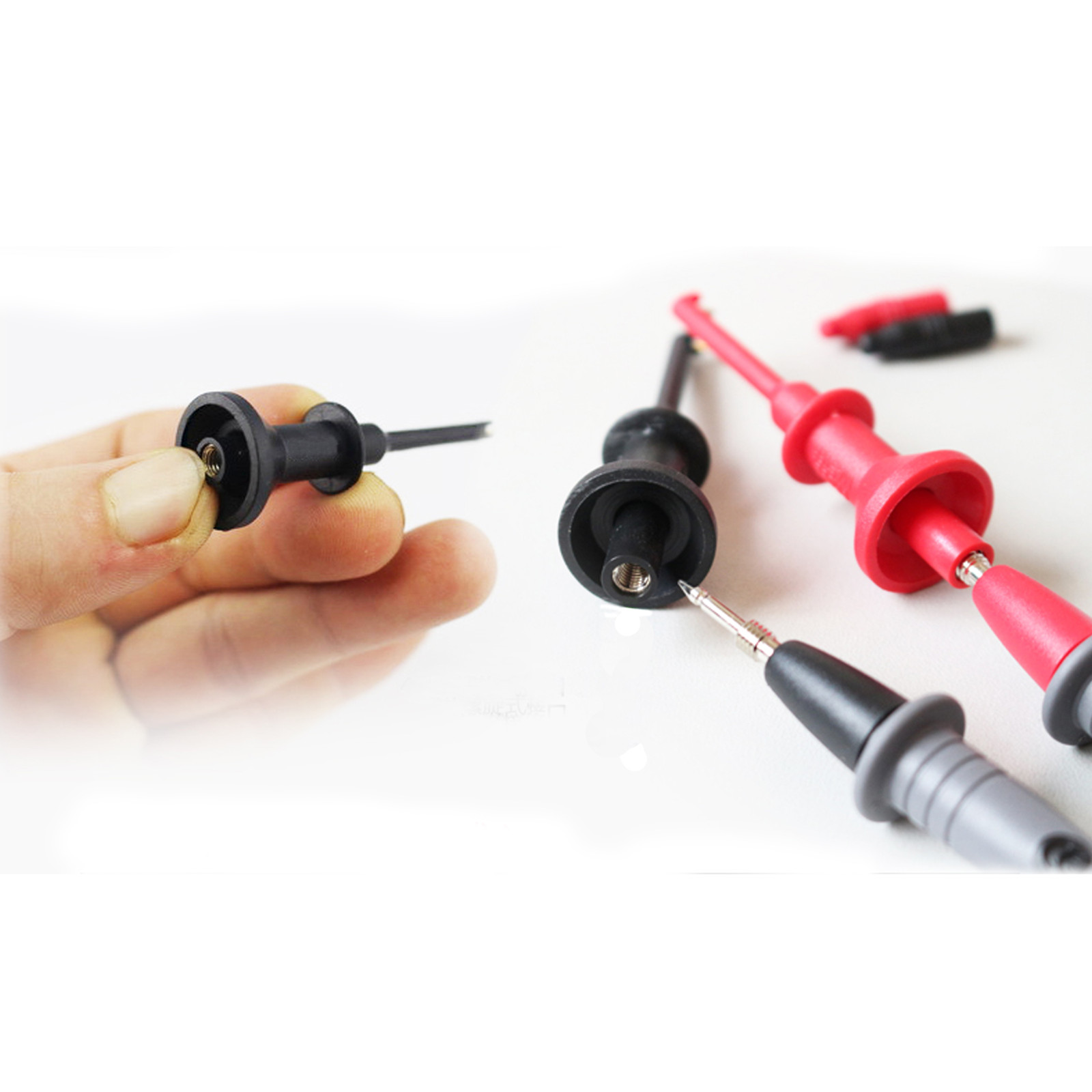 UNIT Multimeter test lead Extention probe hook clip 2mm probe OZ eBay