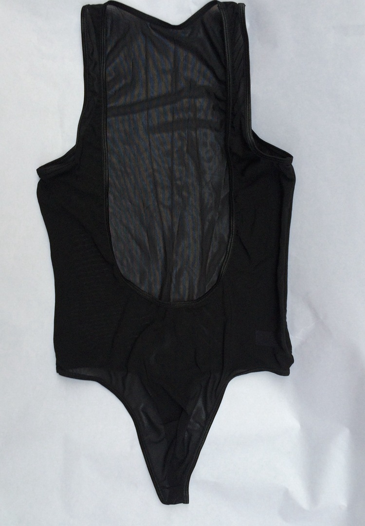 Men's See-through Mesh Sheer Stretch Underwear Bodysuit teddies ...