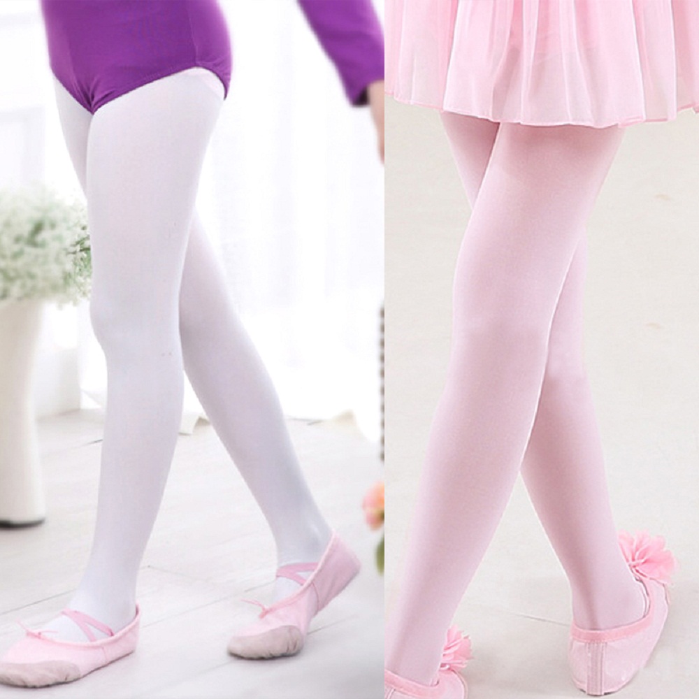 Childrens Footed Nylon Tights for Girls