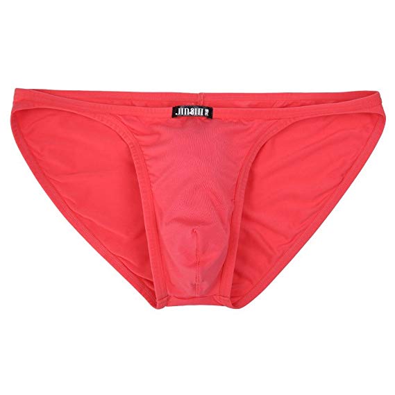 Men's Sexy Bamboo Underwear Swimwear Low Rise T-back Bikini Briefs ...