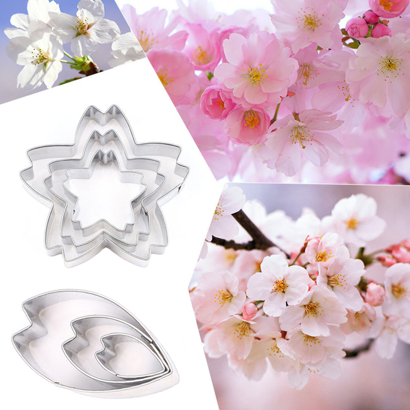 Sakura Cookie Cutter Flower Shape Baking Mold Fondant Cake