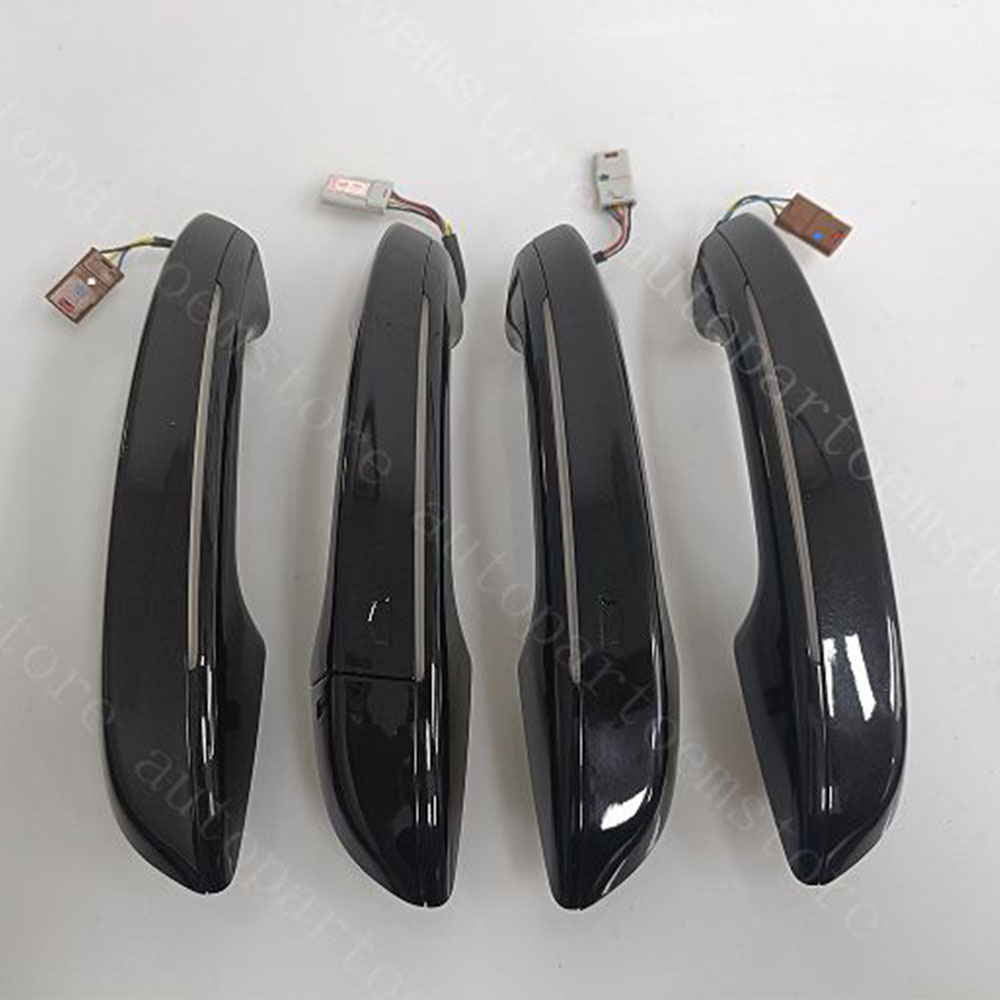 バカラ 2020-2023 Cadillac CT5 Exterior Door Handle Kit Black 4x