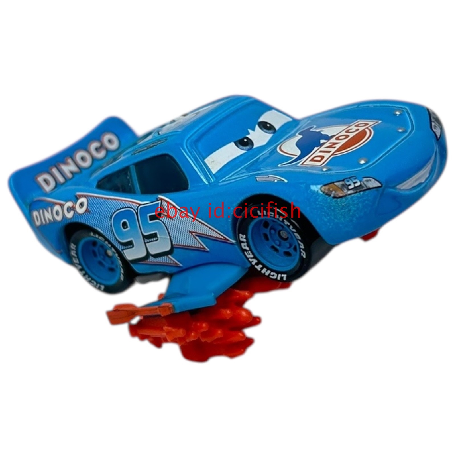 Mattel Disney Pixar Cars No.95 Flying Lightning Storm McQueen 1:55