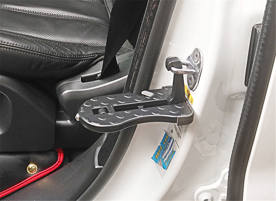 Car door pedal hook pedal car door foot pedal SUV footrest car ladder step