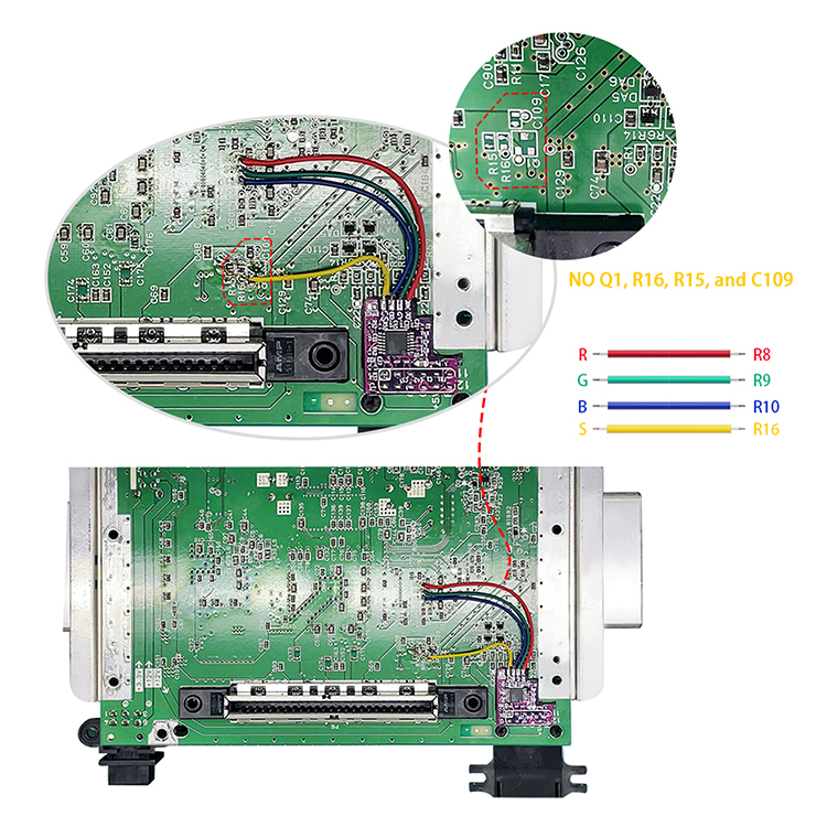 SCART/RGB Cable OSSC Kit NTSC to RGB Module MOD for N64 NTSC