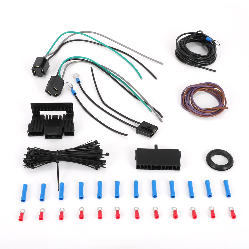 12 Circuit Wiring Harness Wire Kit Street Rod Hot Rod Universal Chevy
