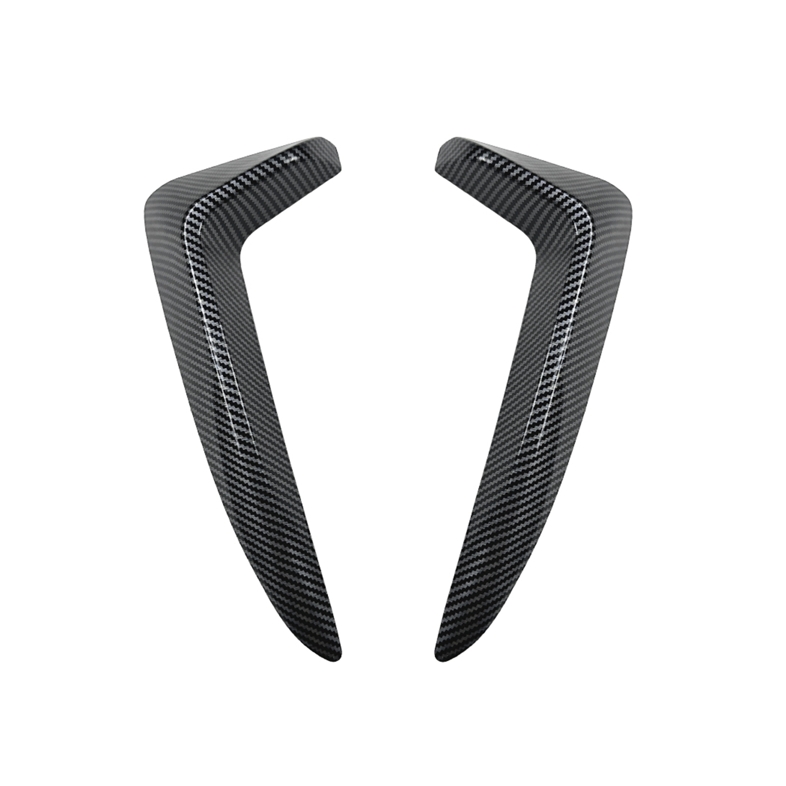 Front Bumper Side Vent Trim Fin For BMW X3 F25 X4 F26 LCI M Sport