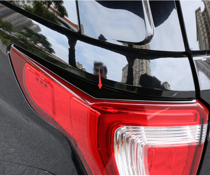 For Ford Explorer 20162019 Black Titanium Exterior Tail For Ford Explorer 20162019 Black Titanium Exterior Tail
