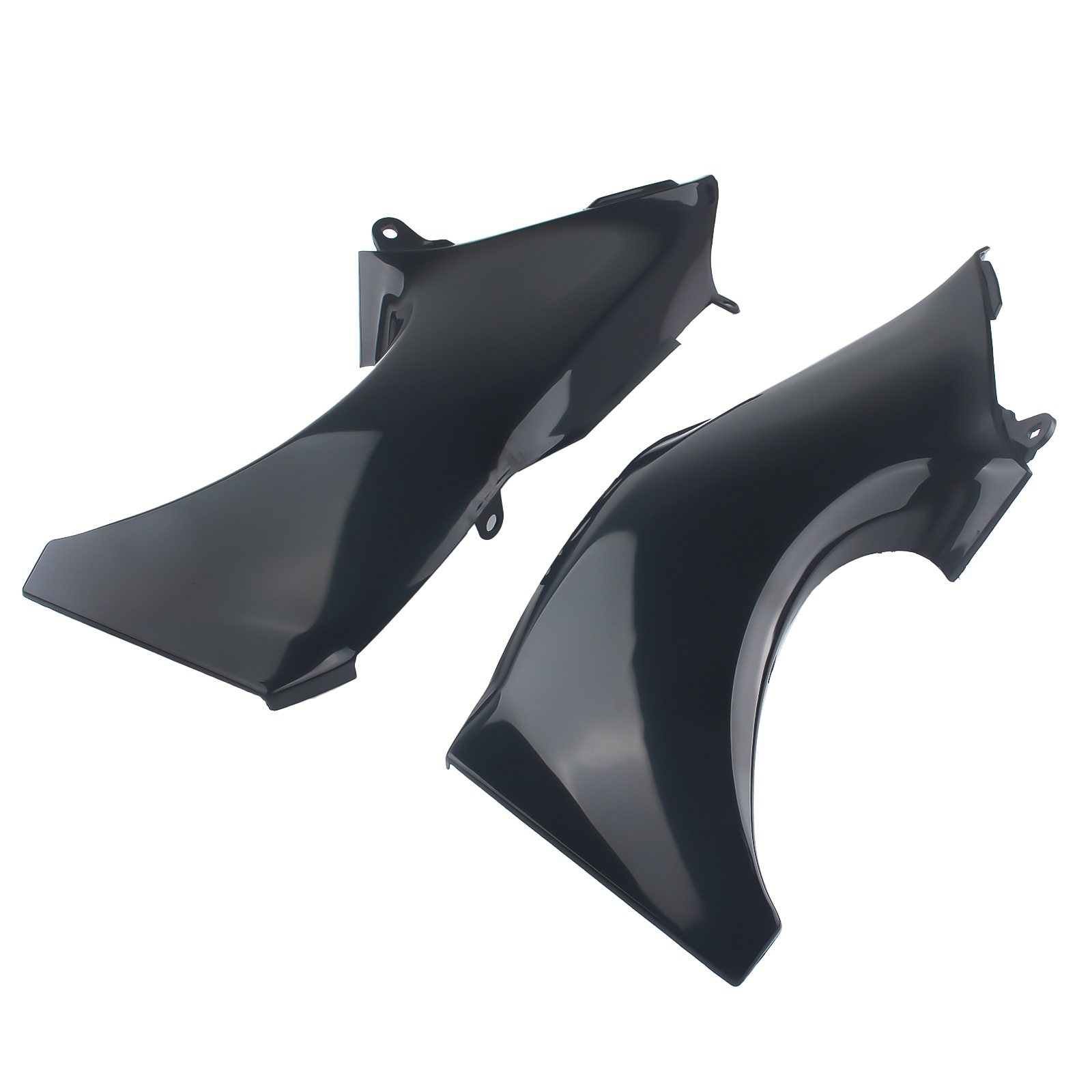 カーショップ For KAWASAKI ZX-12R 2000 2001 All Black Front Dash Air Intake Ram