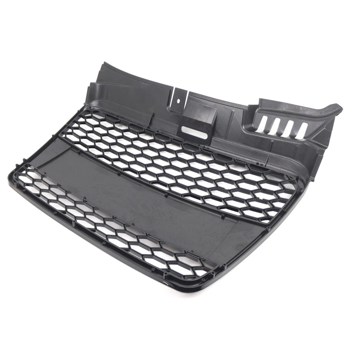 Gloss Black For 2004-2008 Audi A4 B7 RS4 Style Front Bumper