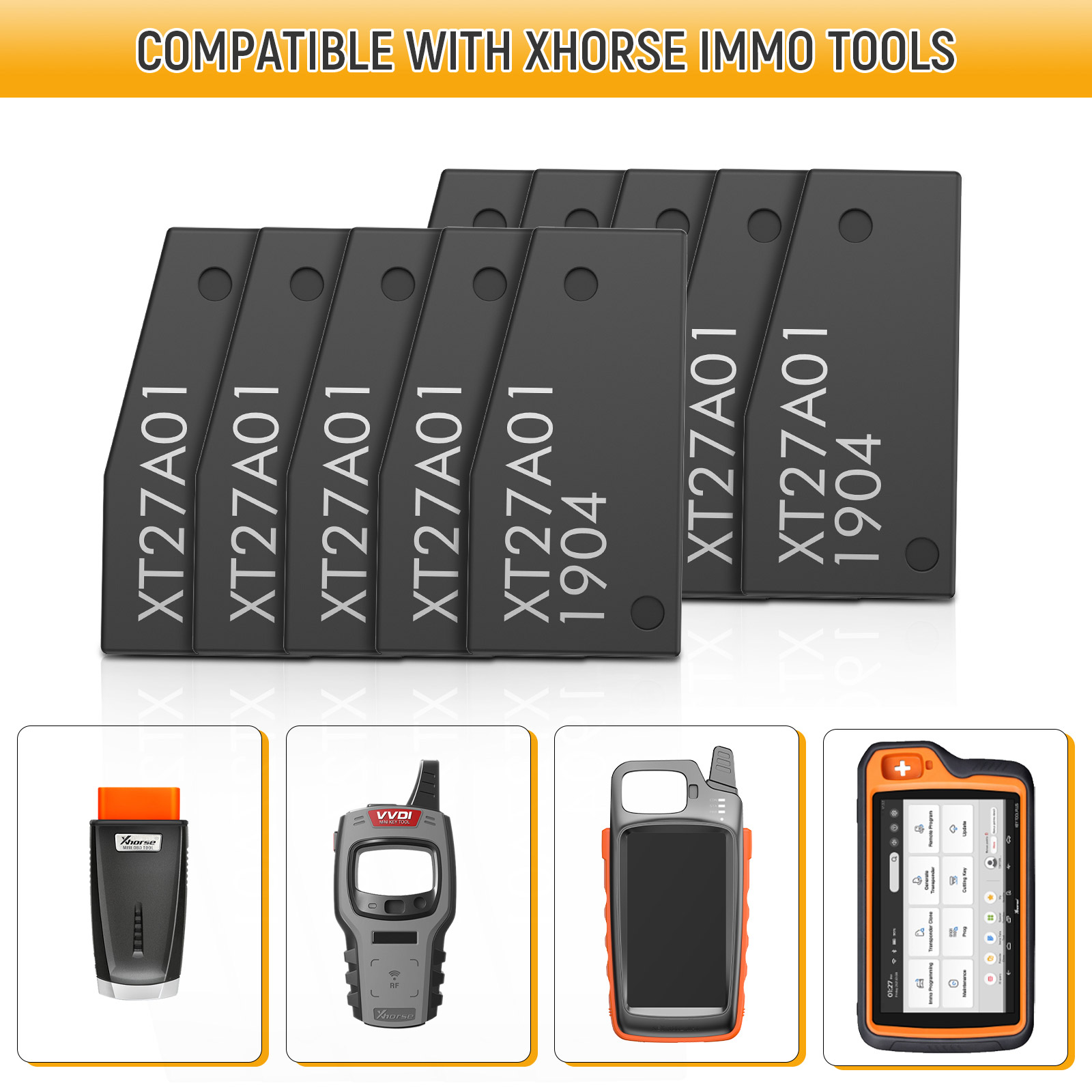Xhorse VVDI Mini Key Tool Key Fob Cloner and Remote Generator + 10