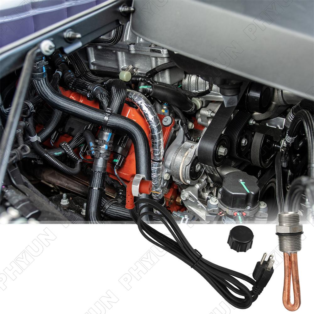 thumbnail image 2 of Engine Block Heater Kit For 98-07 Dodge Ram 2500/3500 With 5.9L/6.7L Cummins Diesel 2 of 4