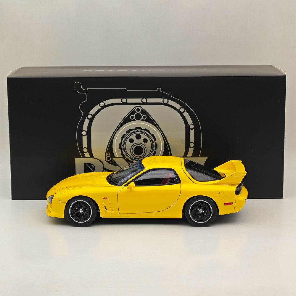 POLAR MASTER 1:18 Mazda RX-7 SPEED PLM22-002-1 Yellow Alloy