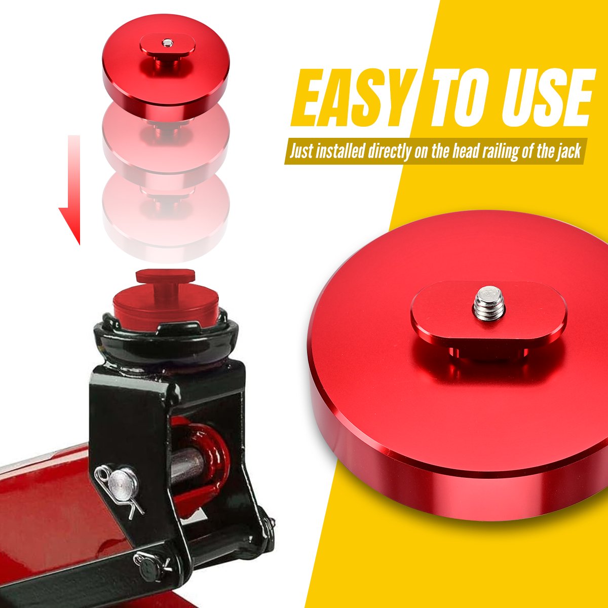 専用jack CNC Alu Leave In Lift Jack Pads For Boxster for Cayman 964 993 996