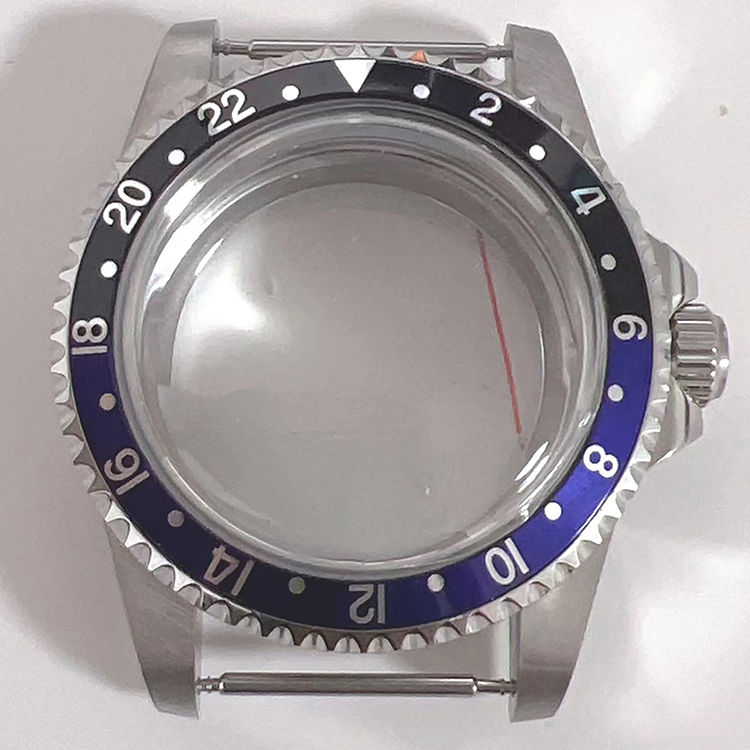 CHICHIYANG Set Di Custodia Per Orologio In Acciaio Inox, Pezzi Di Ricambio Per Cassa Dell'orologio Con Copertura In Acrilico, Accessori Per Orologio A Specchio Per Movimento NH35, NH36, Argento - Foto 13