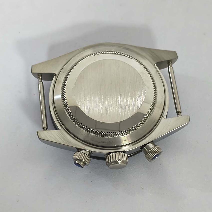39mm Watch Case for VK67 Movement Sapphire Crystal Stainless Steel