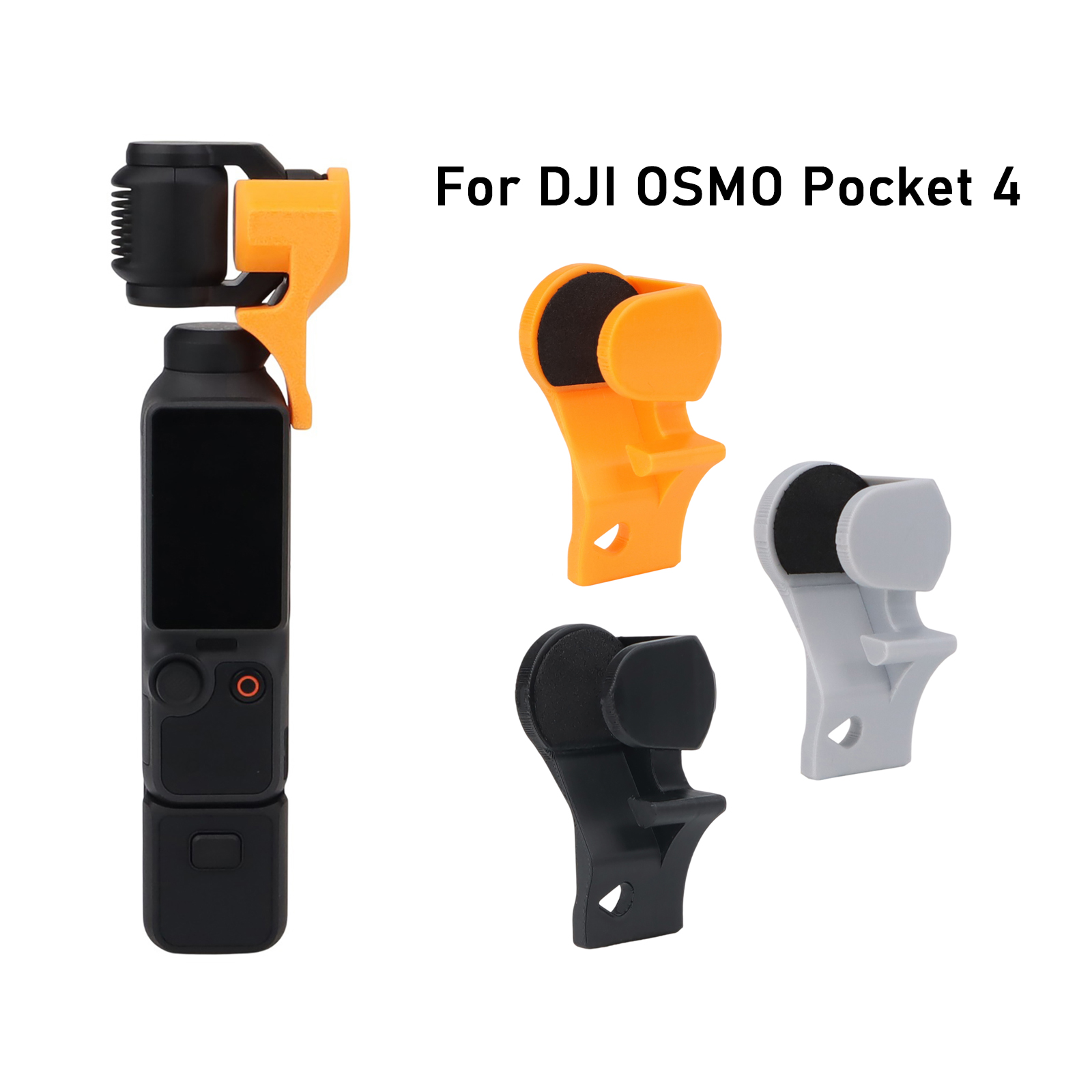 Buy For DJI OSMO Pocket 4 Plastic Gimbal Camera Fixed Clip Clamp