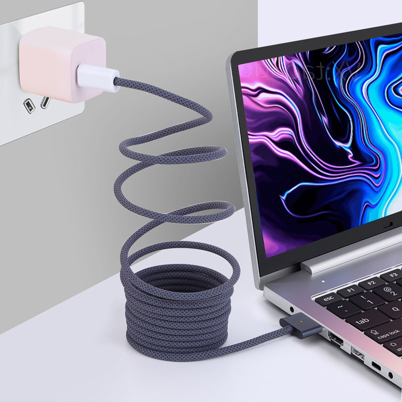 140W Type C to Magsafe 3 Magnetic Charger Charging Cable For