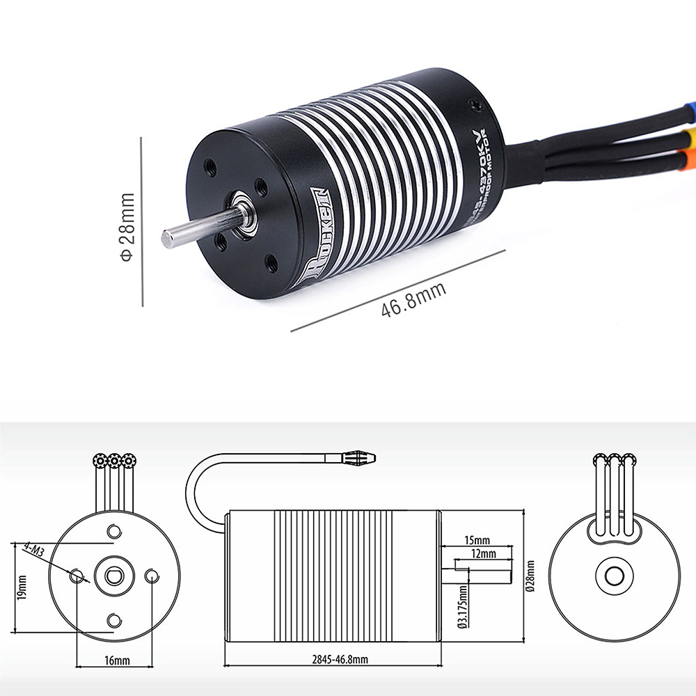 驚きの価格が実現！ 3650 F540 Rocket 3660 for Motor Brushless 4068 3670 3665 ルアー・フライ