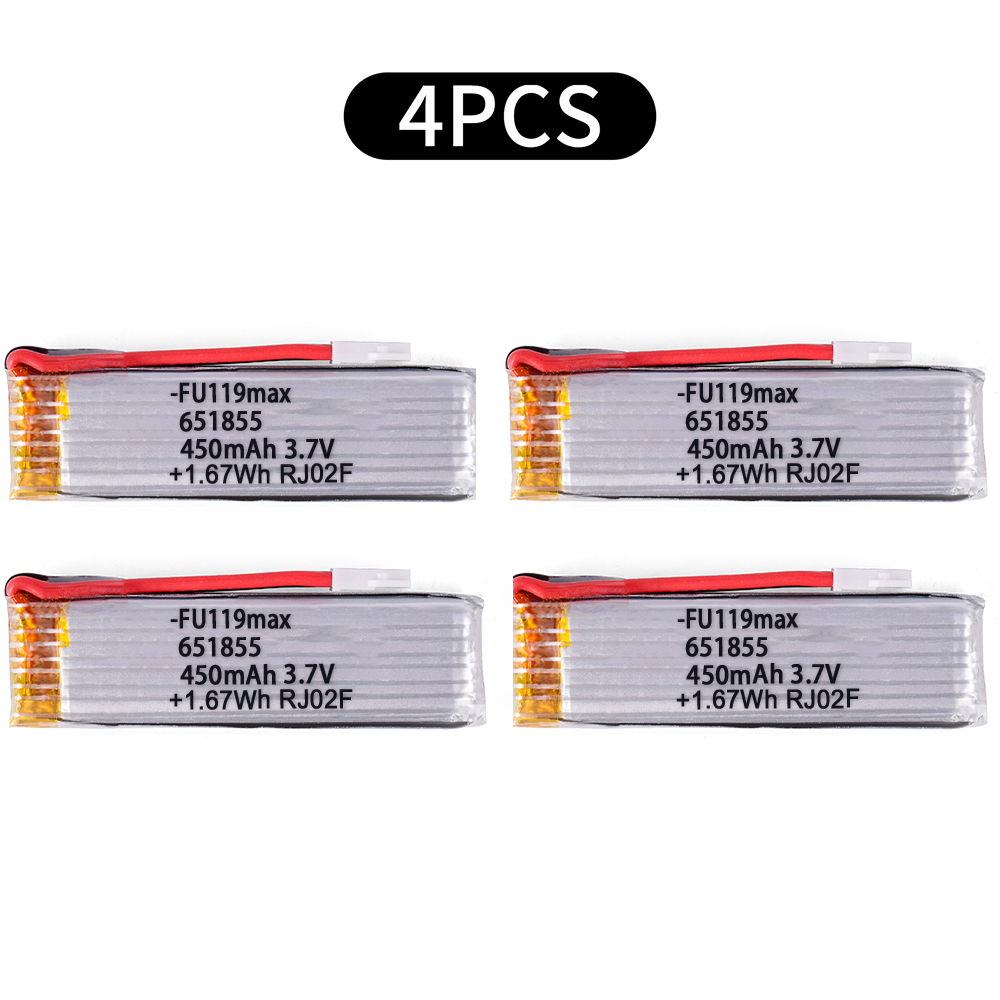 3.7V 450mAh Lipo Battery Battery for Wltoys K110 K110s Helicopter