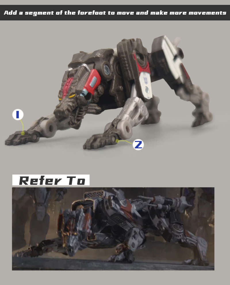New Upgrade Kit For BUMBLE BEE Studio Series Ravage