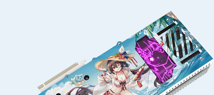 Yeston GeForce RTX 4080 SUPER Sakura Sugar 16GB GDDR6X Gaming