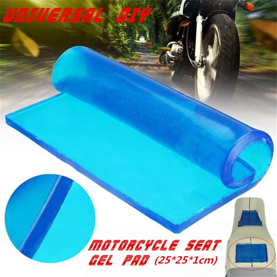 1cm Thickness Polyurethane Elastic Fiber Gel Pad Motorcycle Seat