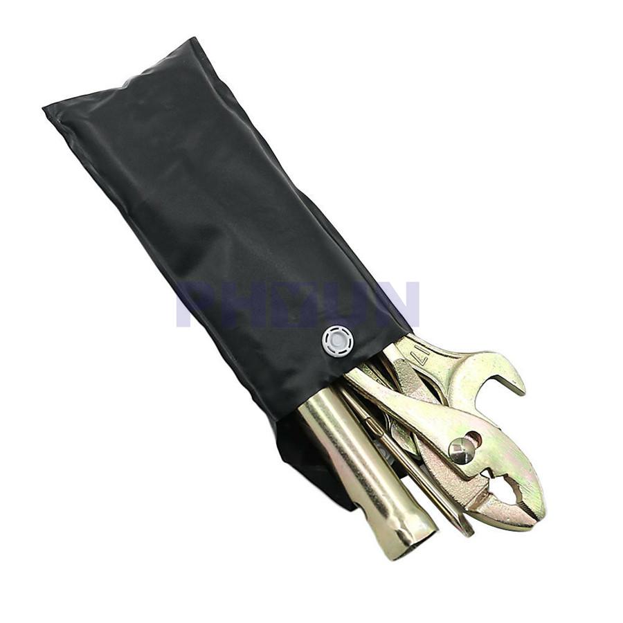 7x Motorcycle Spark Plug Spanner Wrench Socket Tool Kit For Honda Suzuki Yamaha eBay