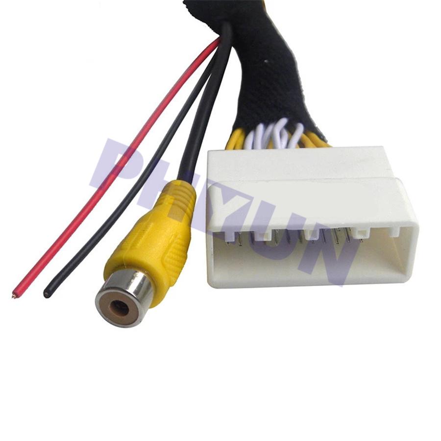 28Pin Backup Camera to OEM Screen Adapter Cable Wiring For Mazda 2