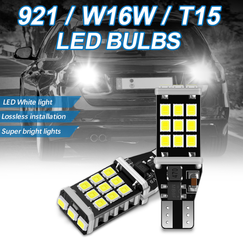 4X 912 921 T15 W16W Car Backup Reverse Light Super Bright White Canbus LED Bulb