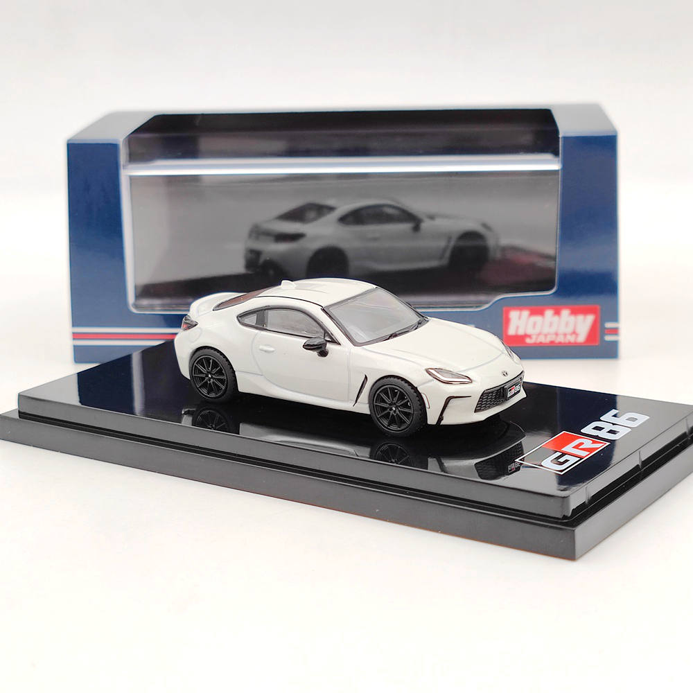 トヨタ GR86 ミニカー ホワイト トヨタ GR86 2021(クリスタルホワイトパール)｜株式会社 青島文化教材社