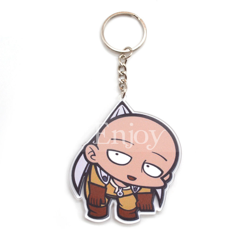 1 Pc Japanese Anime Keychain Keyring Pendant Character Unisex Cosplay