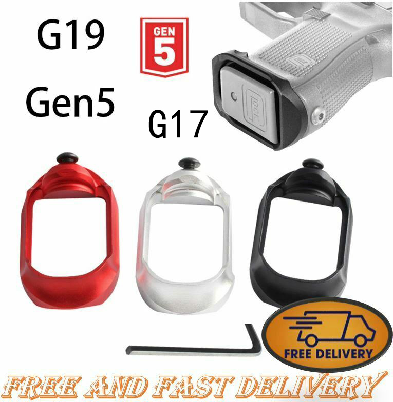 Anodized Aluminum Flared Magwell For Glock 17/19/22/24/31/34/35/37 (Gen 1-5)