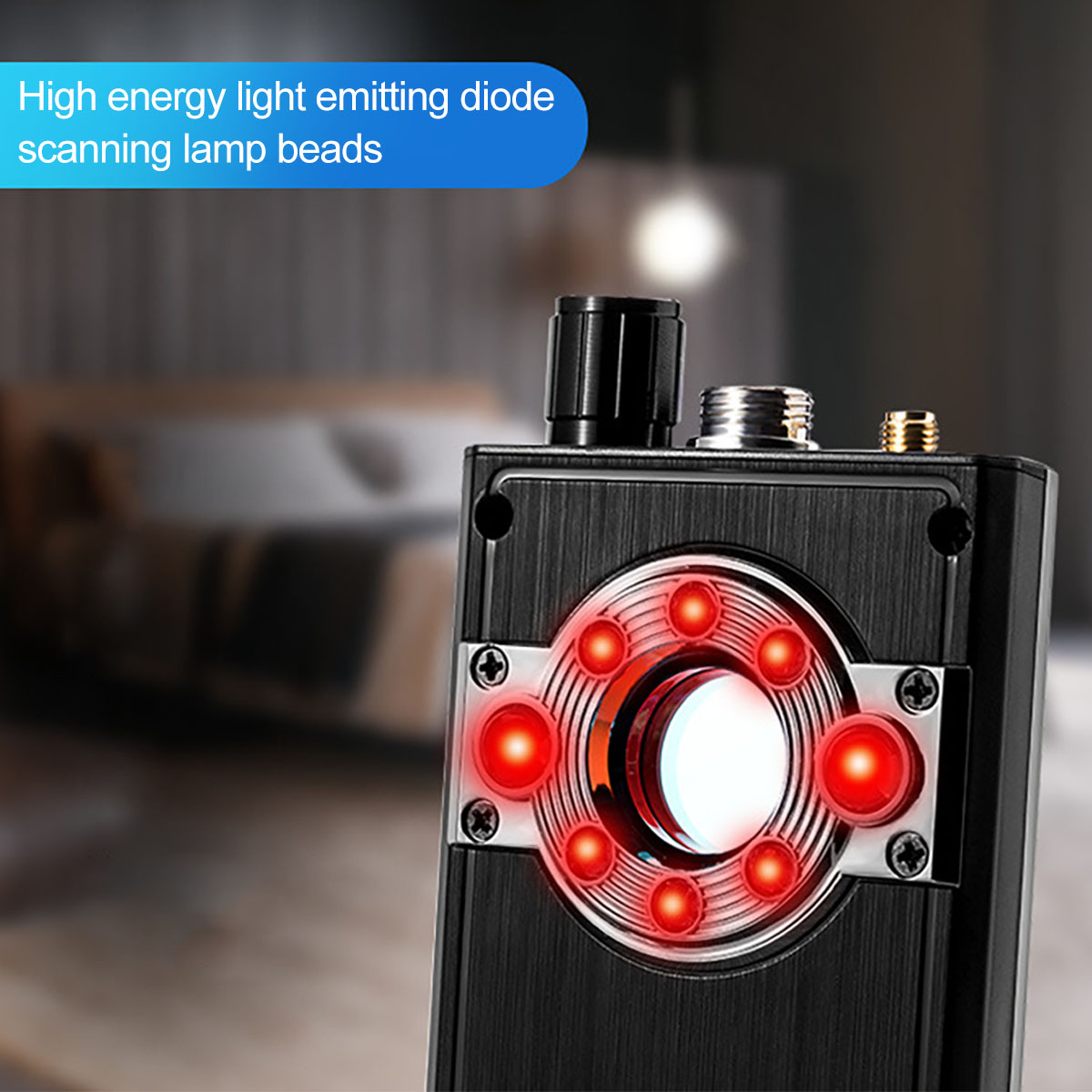 Rilevatore Radar Rilevatore Di Segnale GSM RF Detector Anti Spy - Foto 6