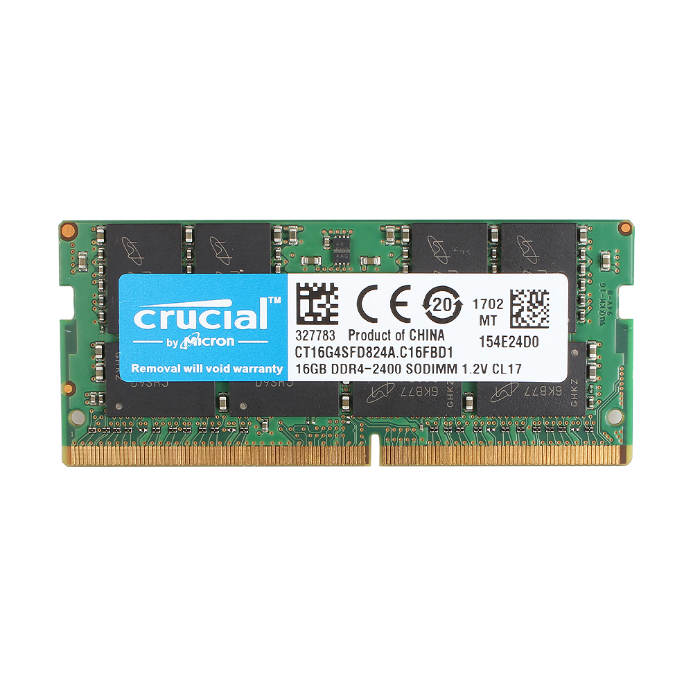 New Crucial 8gb 16gb Pc4 190 Ddr4 2400mhz Pc4 2400t So Dimm 260 Pin Memory Ram Memory Ram Computers Tablets Networking