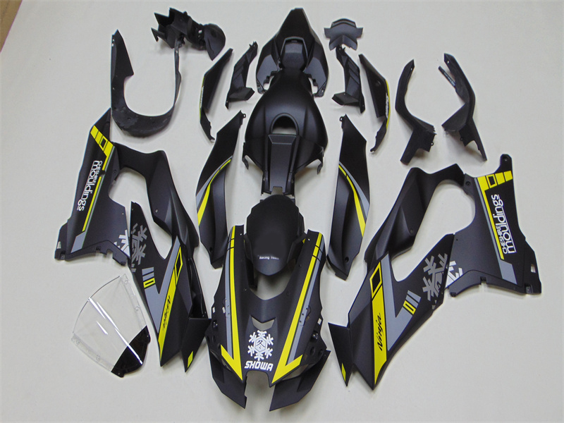 Injection Yellow Black ABS Fairing Fit for Kawasaki Ninja
