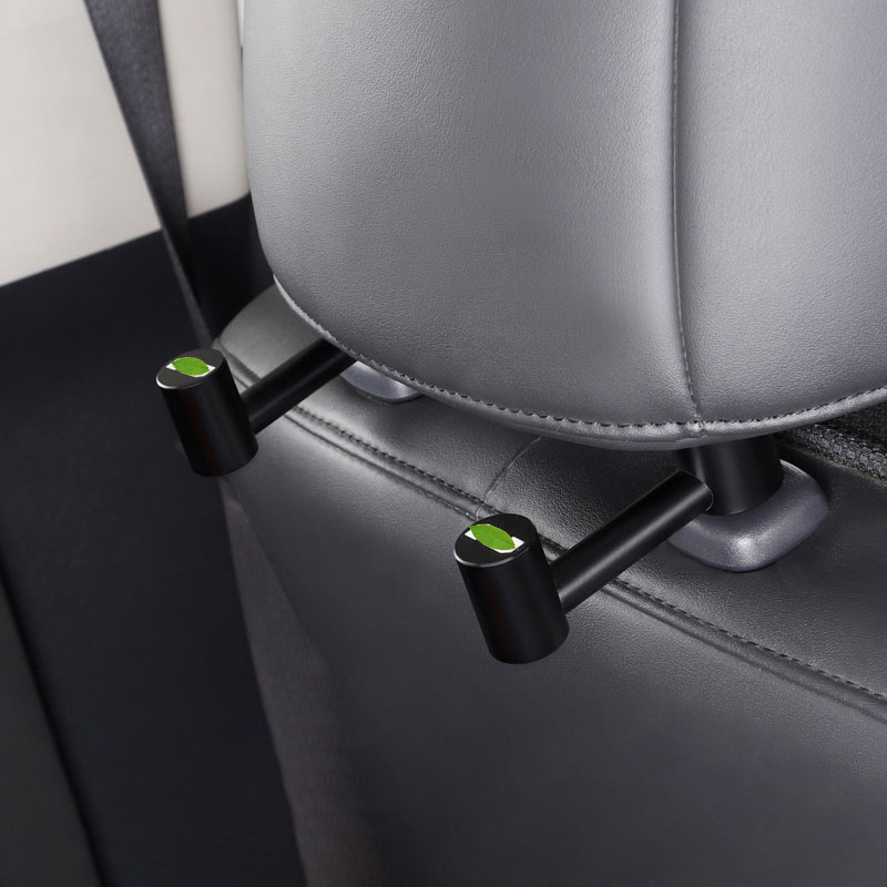 Black Aluminum Inner Back Row Seat Hook Up Trim For Toyota FJ Cruiser