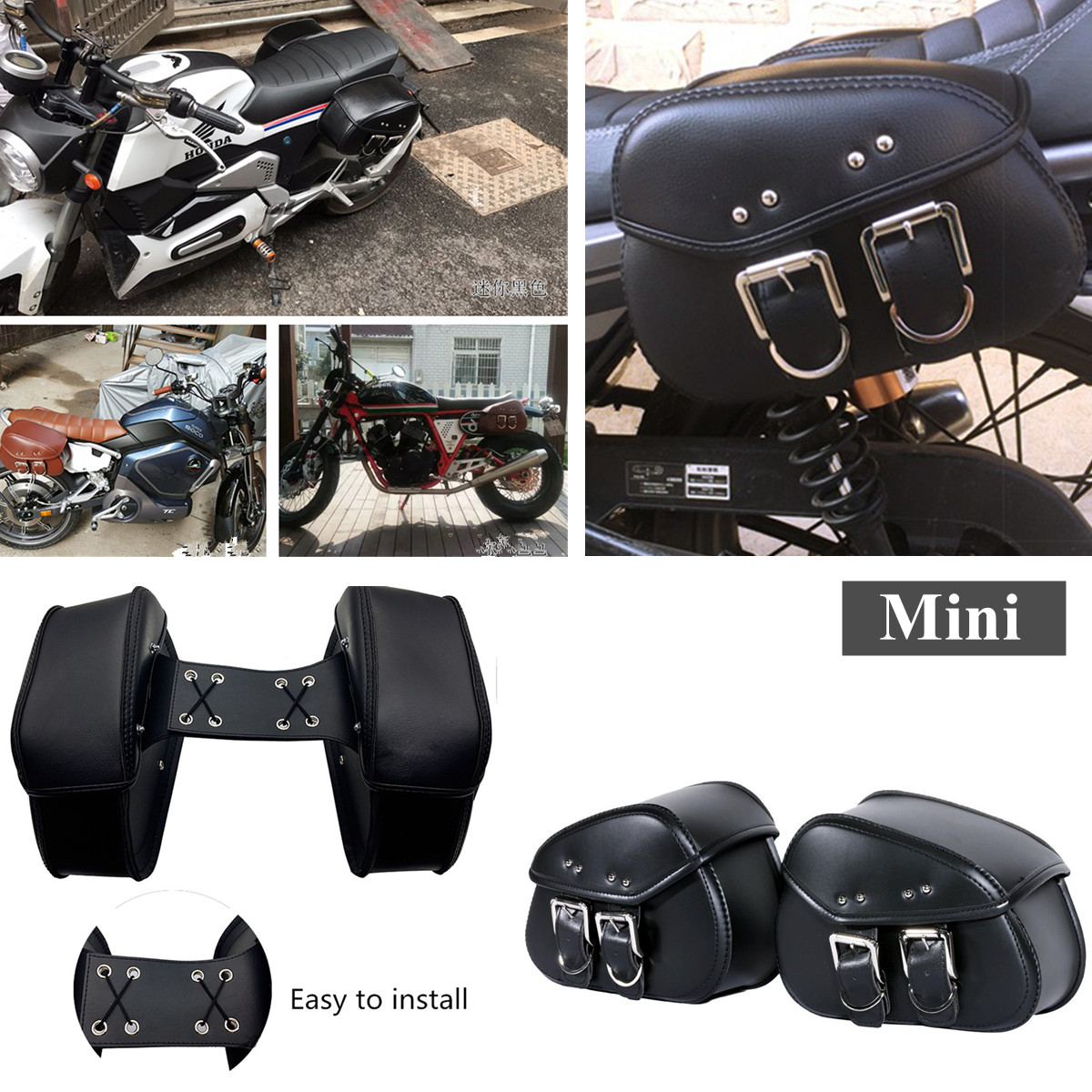 motorcycle side saddle bags