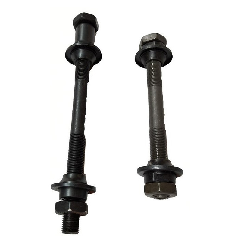 VG Bike Hub Axle Carbon Steel Rear Front Quick Release Hub Hollow Shaft Adapter