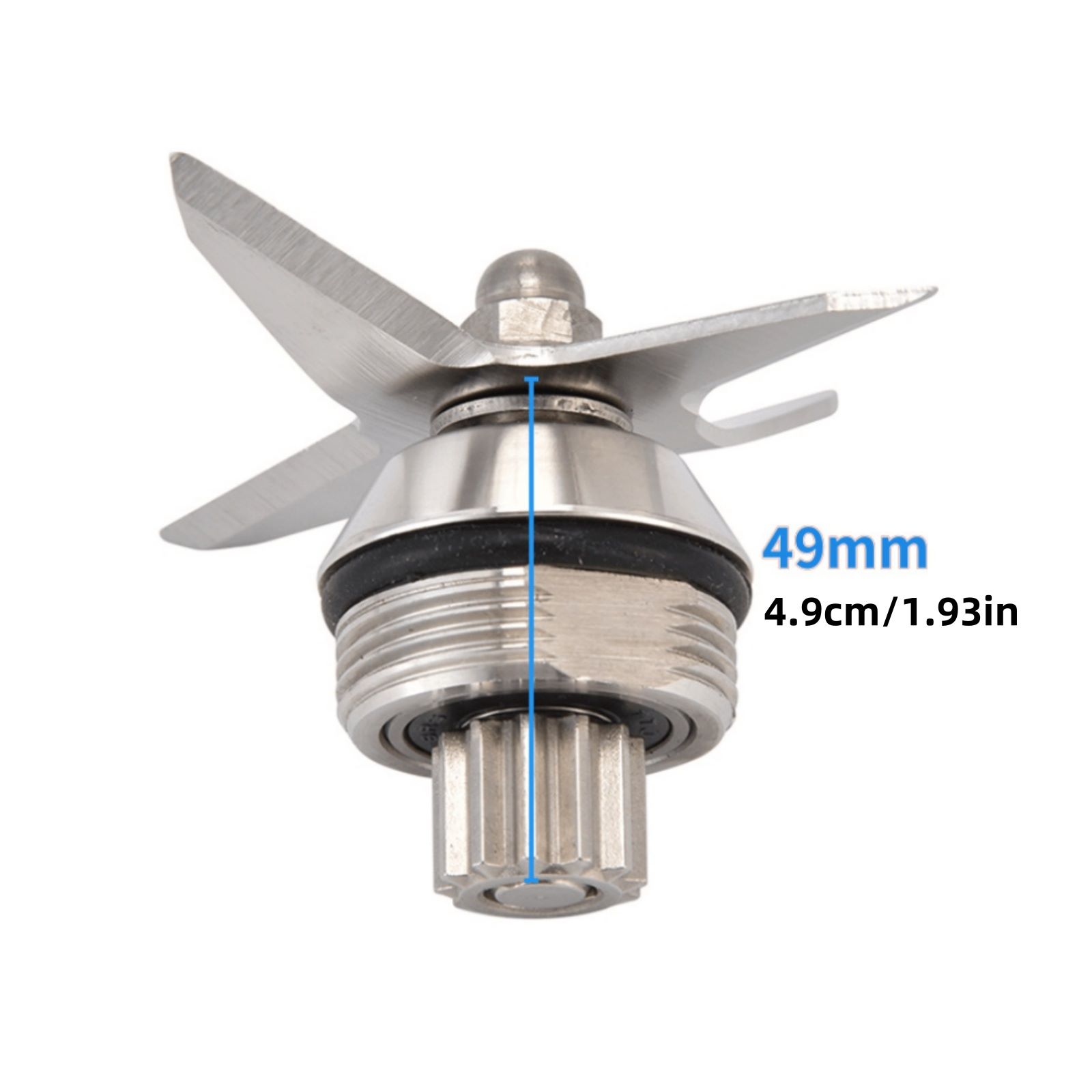 Gruppo Lame In Acciaio Inox Per Frullatore Vitamix, Per Caraffe 64 E 32 Oz, Modello 104675