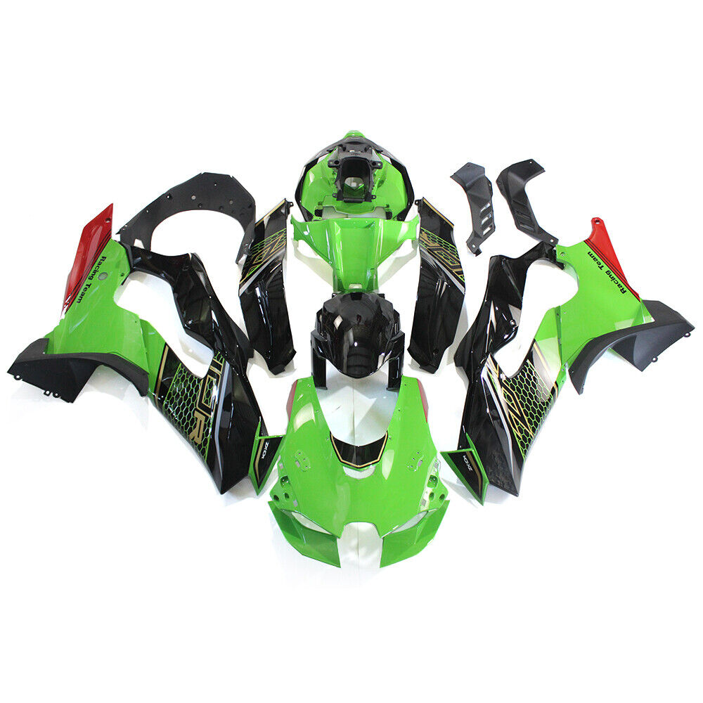 Injection ABS Green KRT Fairing Fit for Kawasaki 2021-2025 Ninja