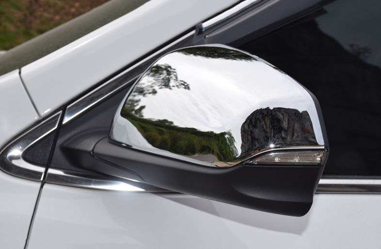 For Chevrolet Equinox 2018-2020 ABS Chrome Rear View Side Mirror Cover