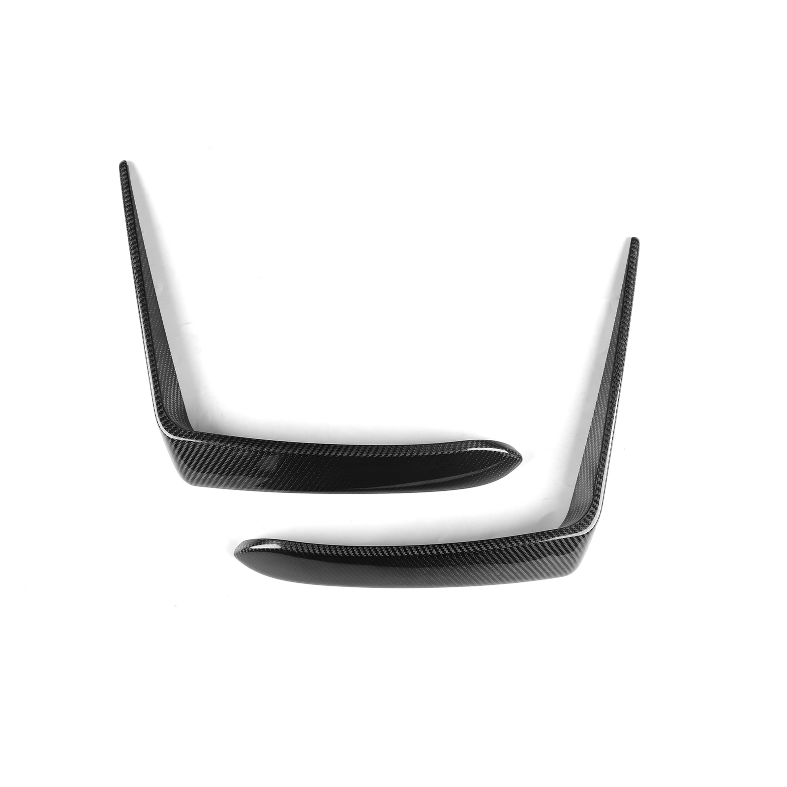 For 15-18 Lexus Rc F Carbon Fiber Front Bumper Garnish Air Vent