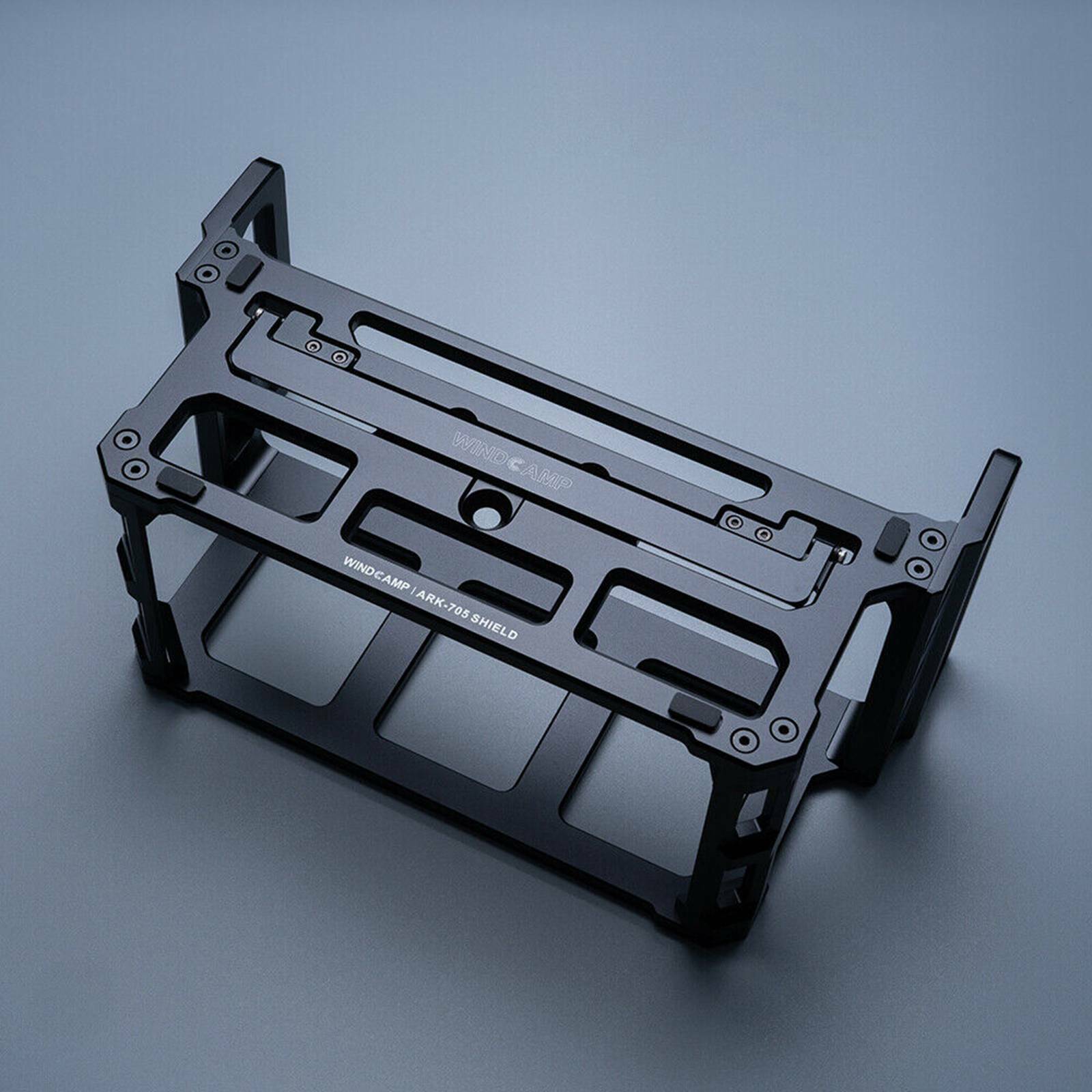 For ICOM 705 IC-705 Black Aluminum Shield Case Carry Cage WINDCAMP