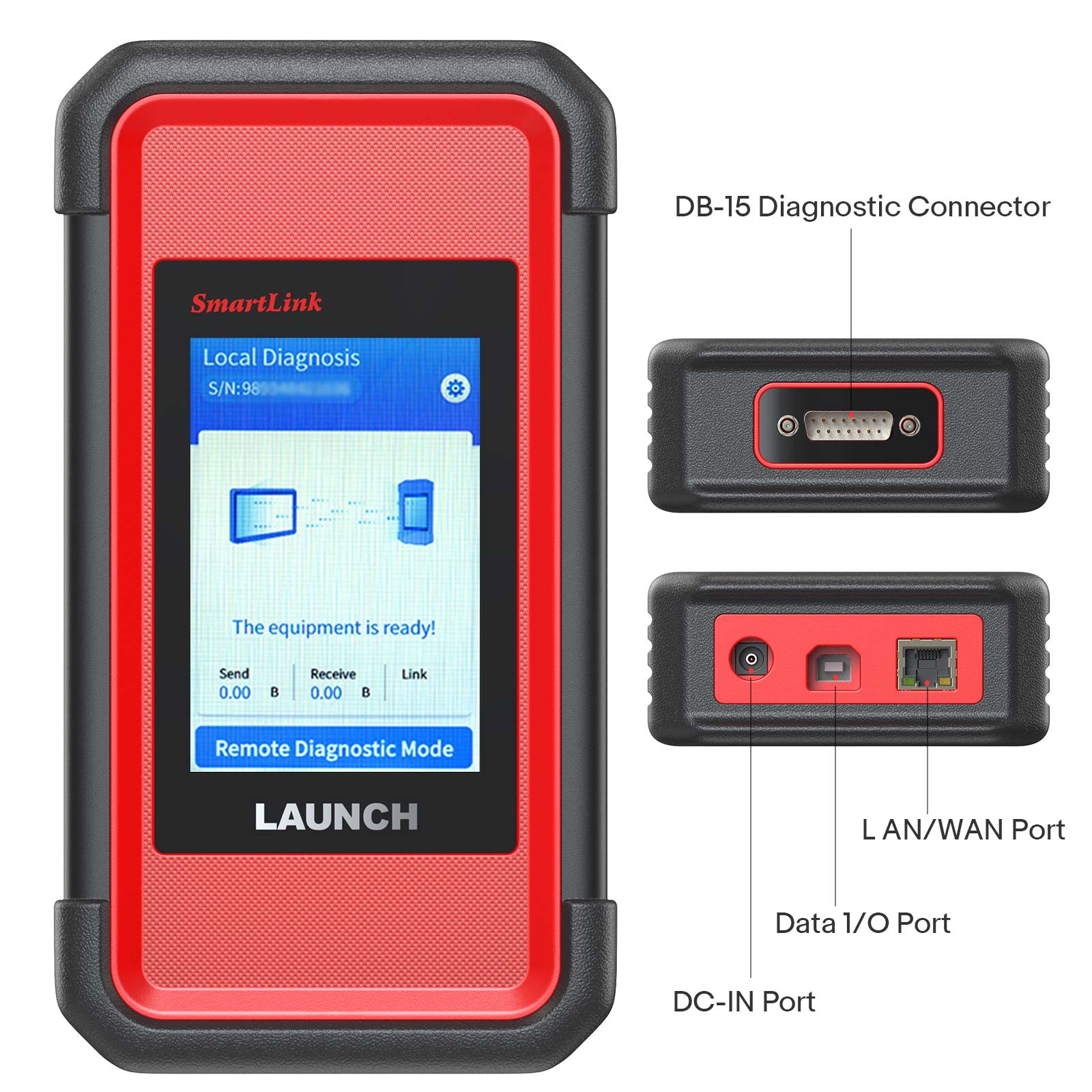 Launch SmartLink C V2.0 Remote Diagnostic Support protocol J2534