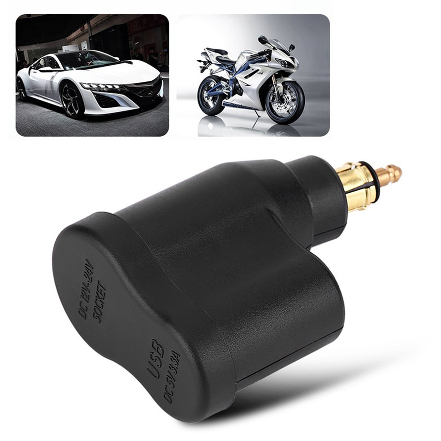 motorcycle cigarette lighter plug