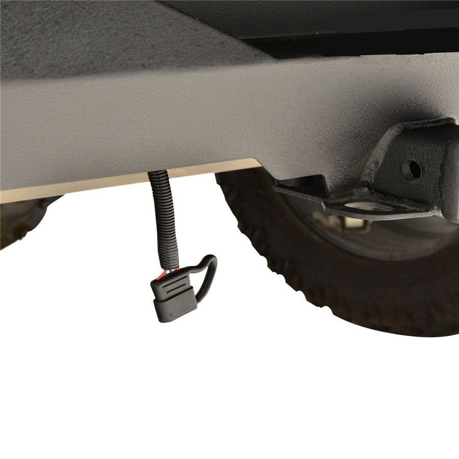 65" Trailer Hitch Loom Wiring Harness Kit Taillight for Jeep Wrangler JK 2007-17 | eBay