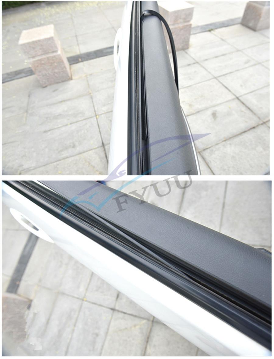 8M Universal V Type Car Door Glass Edge Window Rubber Seal Strip ...