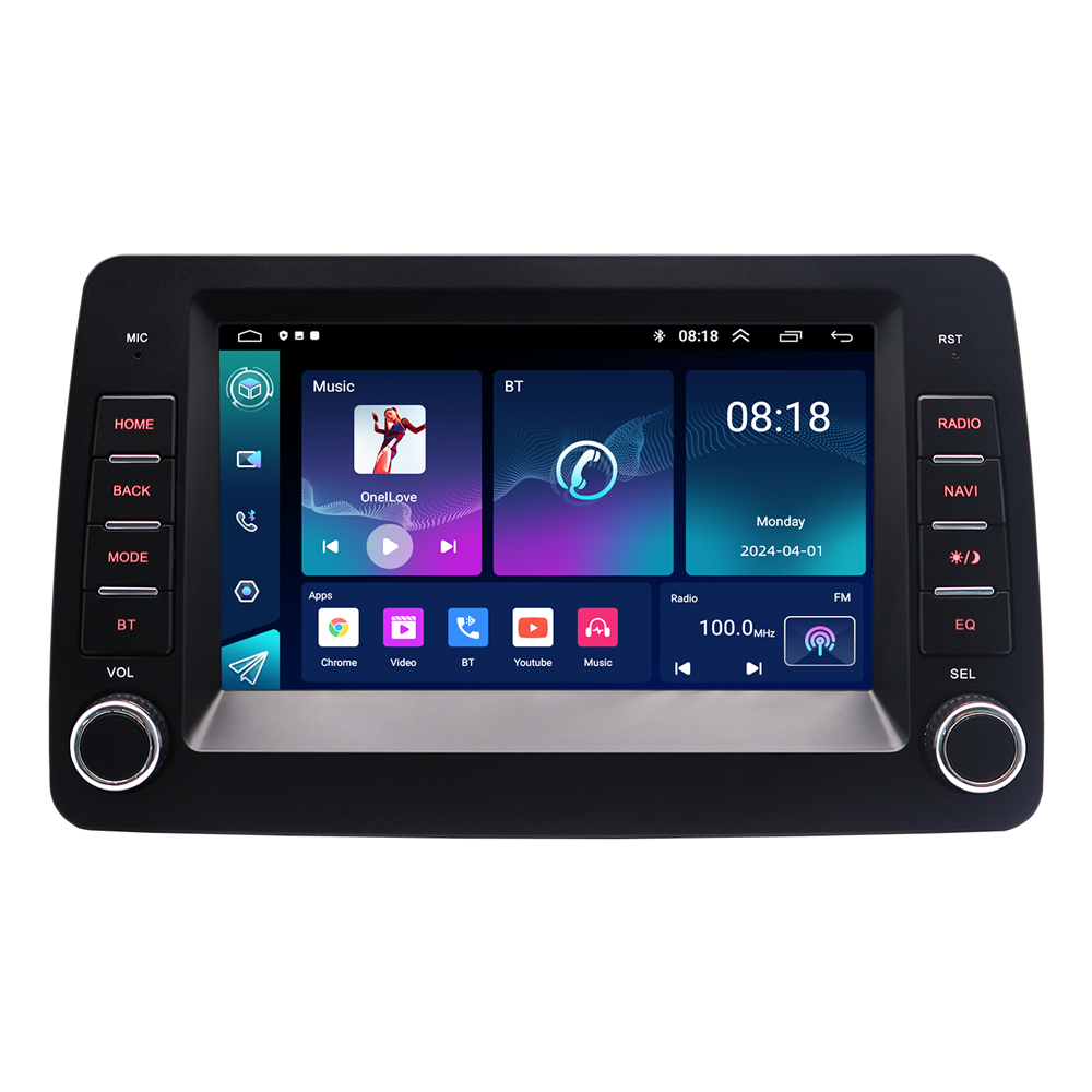 7'' Android 14 4+32GB Car Stereo Radio GPS Navi Player For