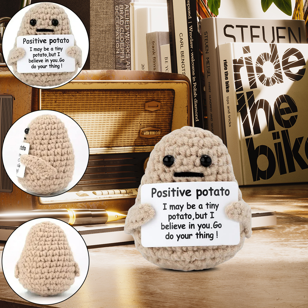 Iewrtcin Funny Positive Beer Doll, University Gifts, Mini Plush - View #6